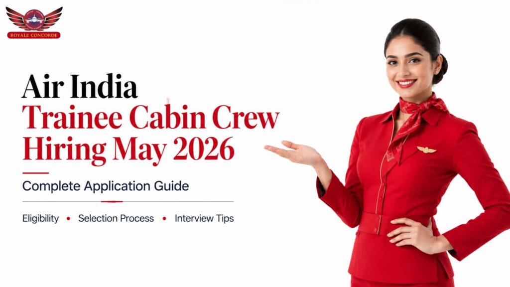 Air India Trainee Cabin Crew Hiring May 2026: Application Guide