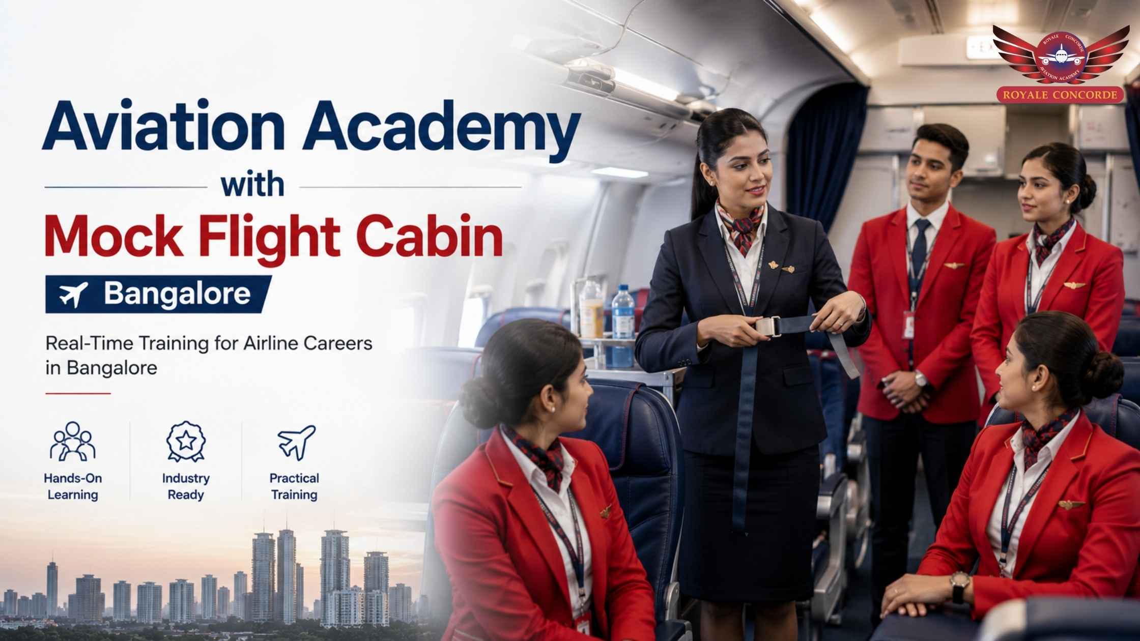 Aviation Academy with Mock Flight Cabin Bangalore