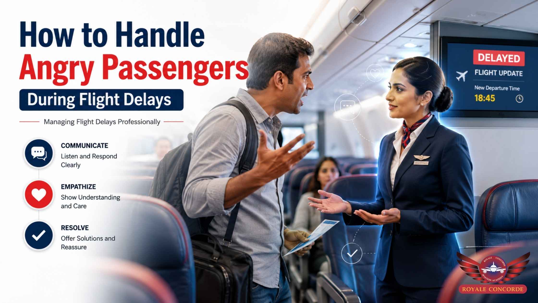 How to Handle Angry Passengers During Flight Delays