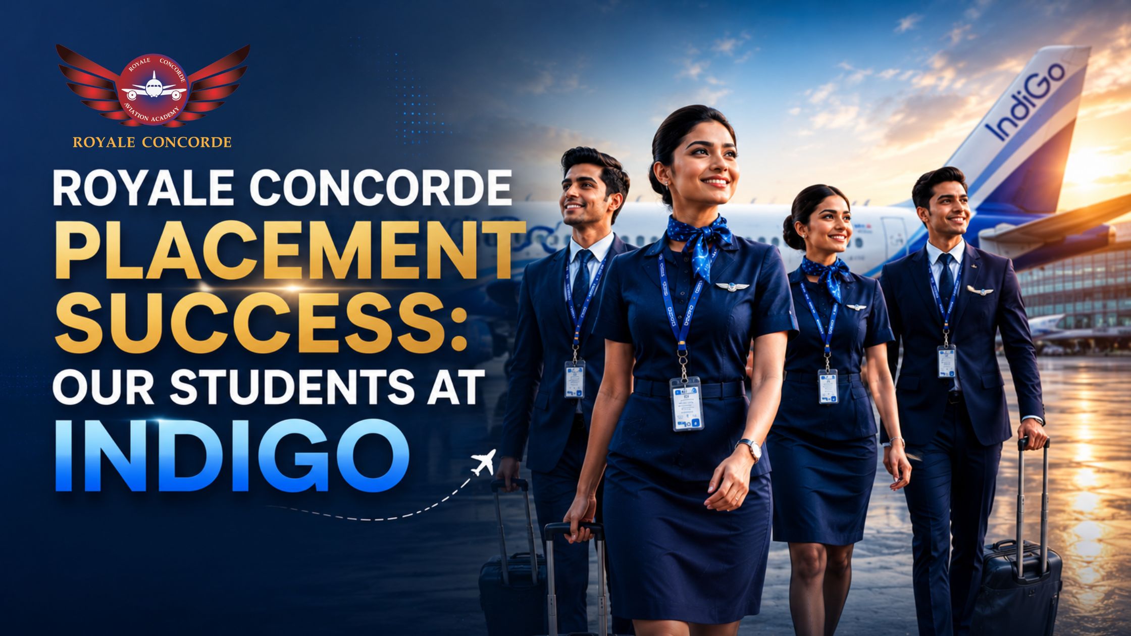 Royale Concorde Placement Success: Our Students at IndiGo