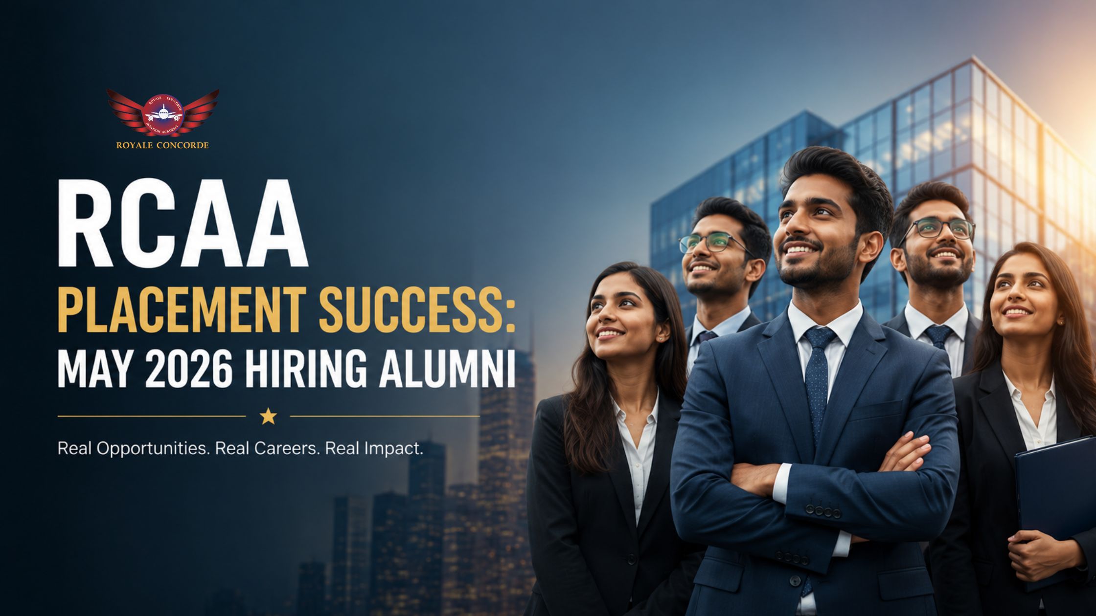 RCAA Placement Success: May 2026 Hiring Alumni