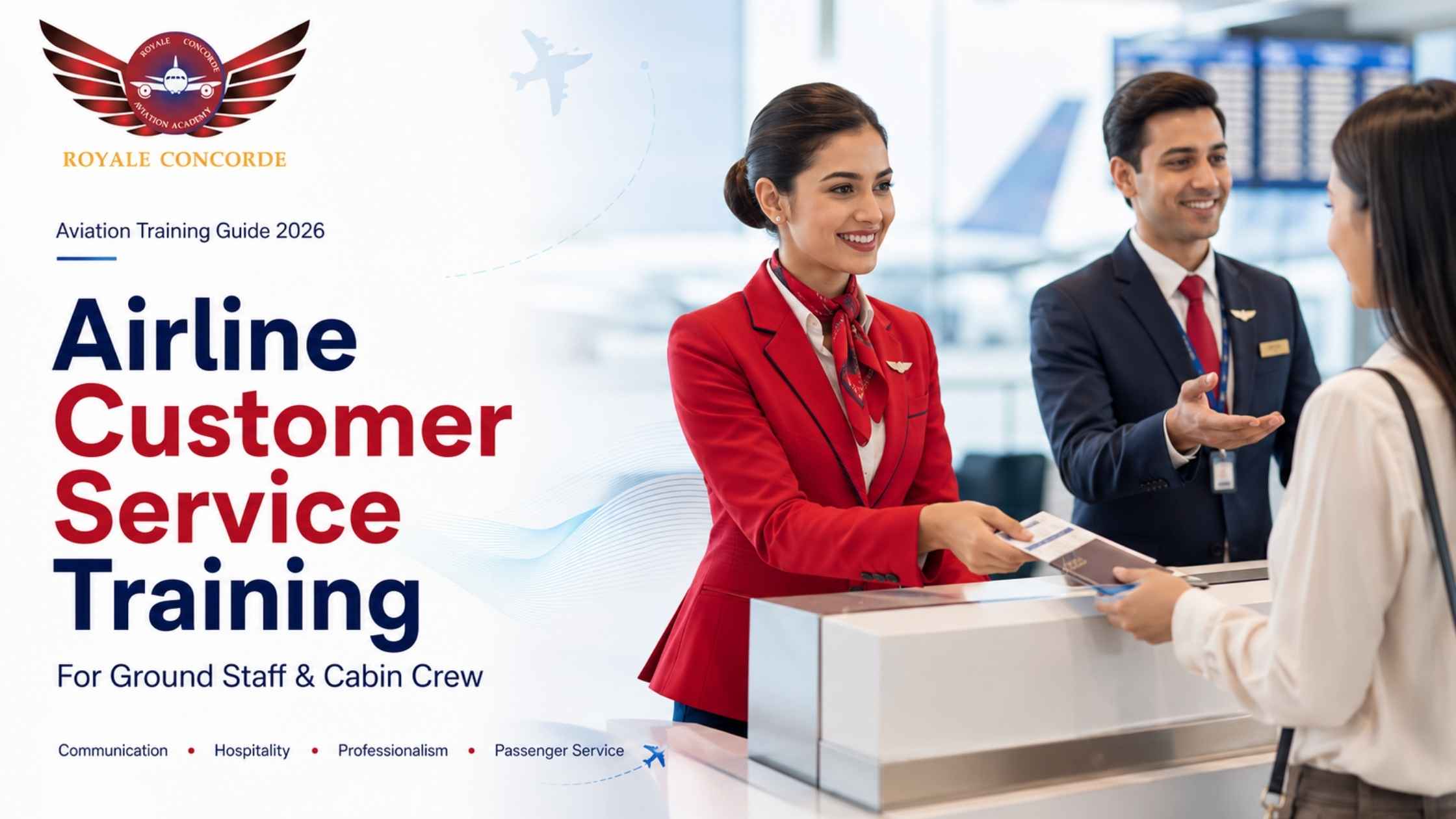 Airline Customer Service Training for Ground Staff & Cabin Crew