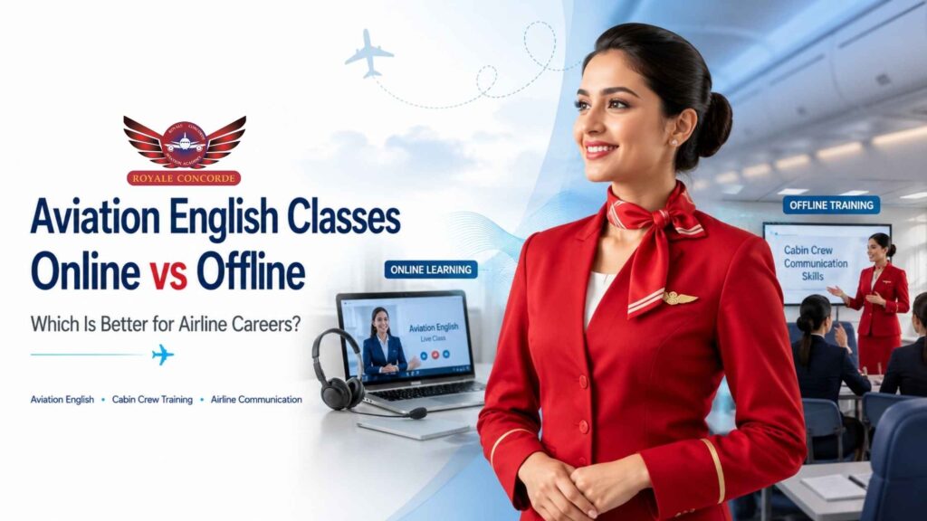 Aviation English Classes Online vs Offline – Which Is Better for Airline Careers?