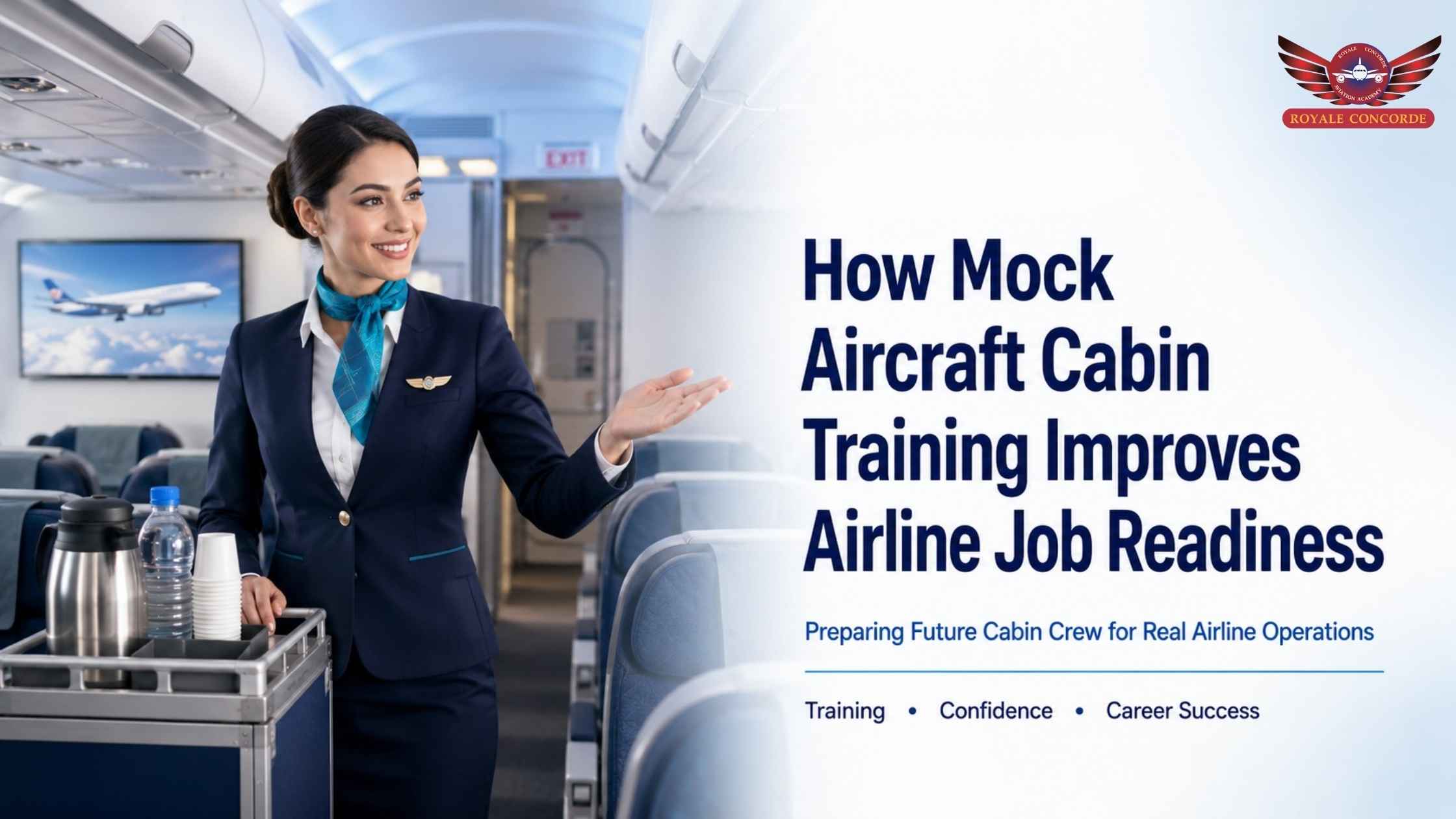 How Mock Aircraft Cabin Training Improves Airline Job Readiness