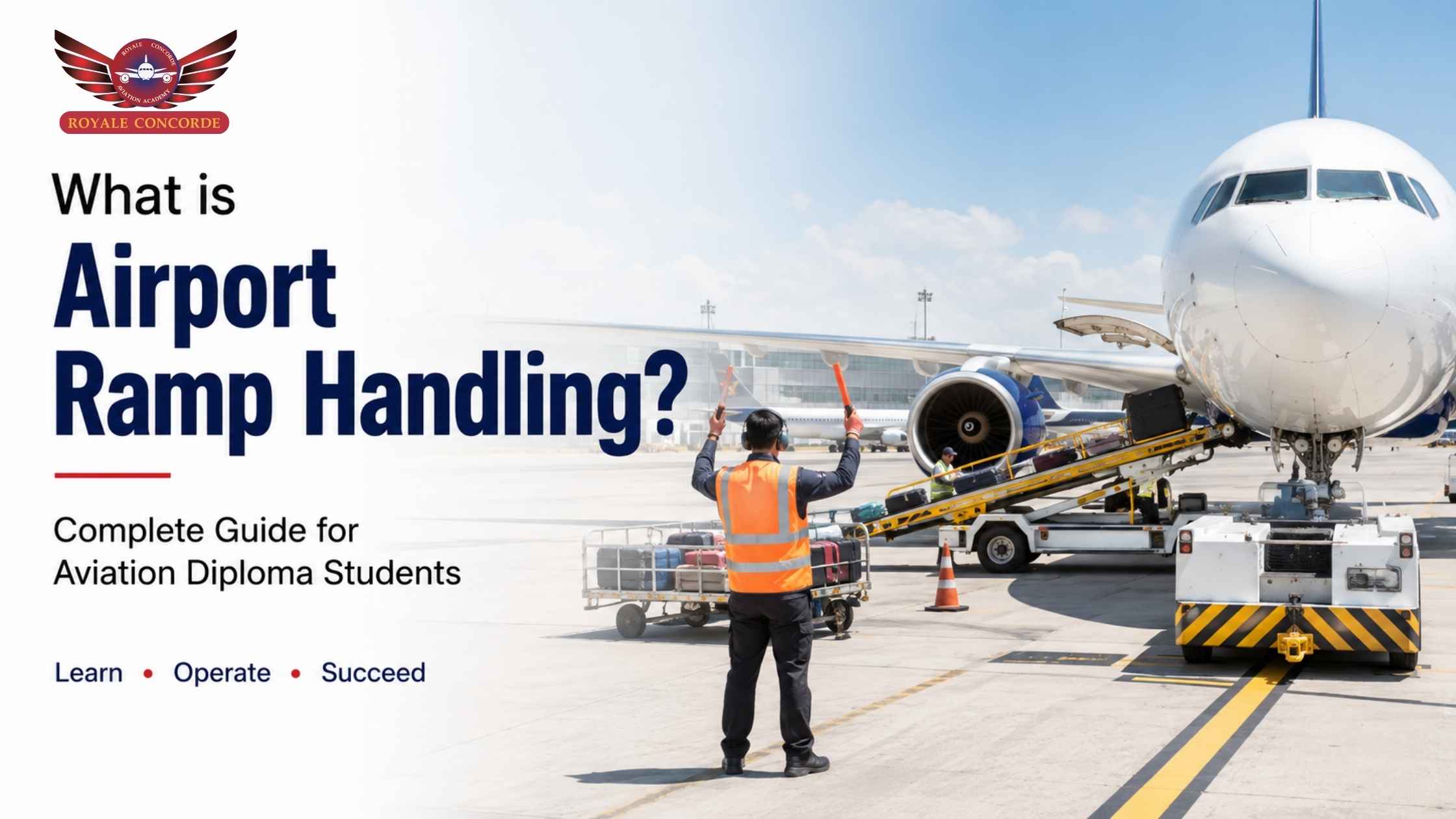 What is Airport Ramp Handling? Complete Guide for Aviation Diploma Students