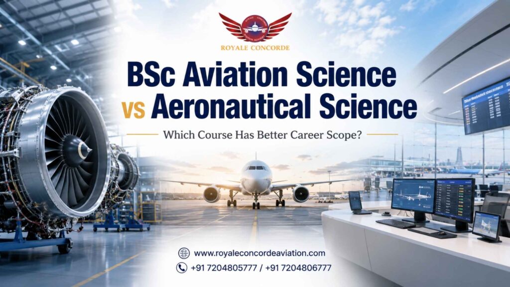 BSc Aviation Science vs Aeronautical Science – Which Course Has Better Career Scope?
