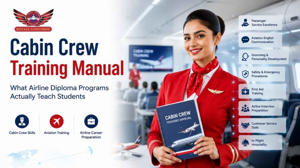 Cabin Crew Training Manual – What Airline Diploma Programs Actually Teach Students