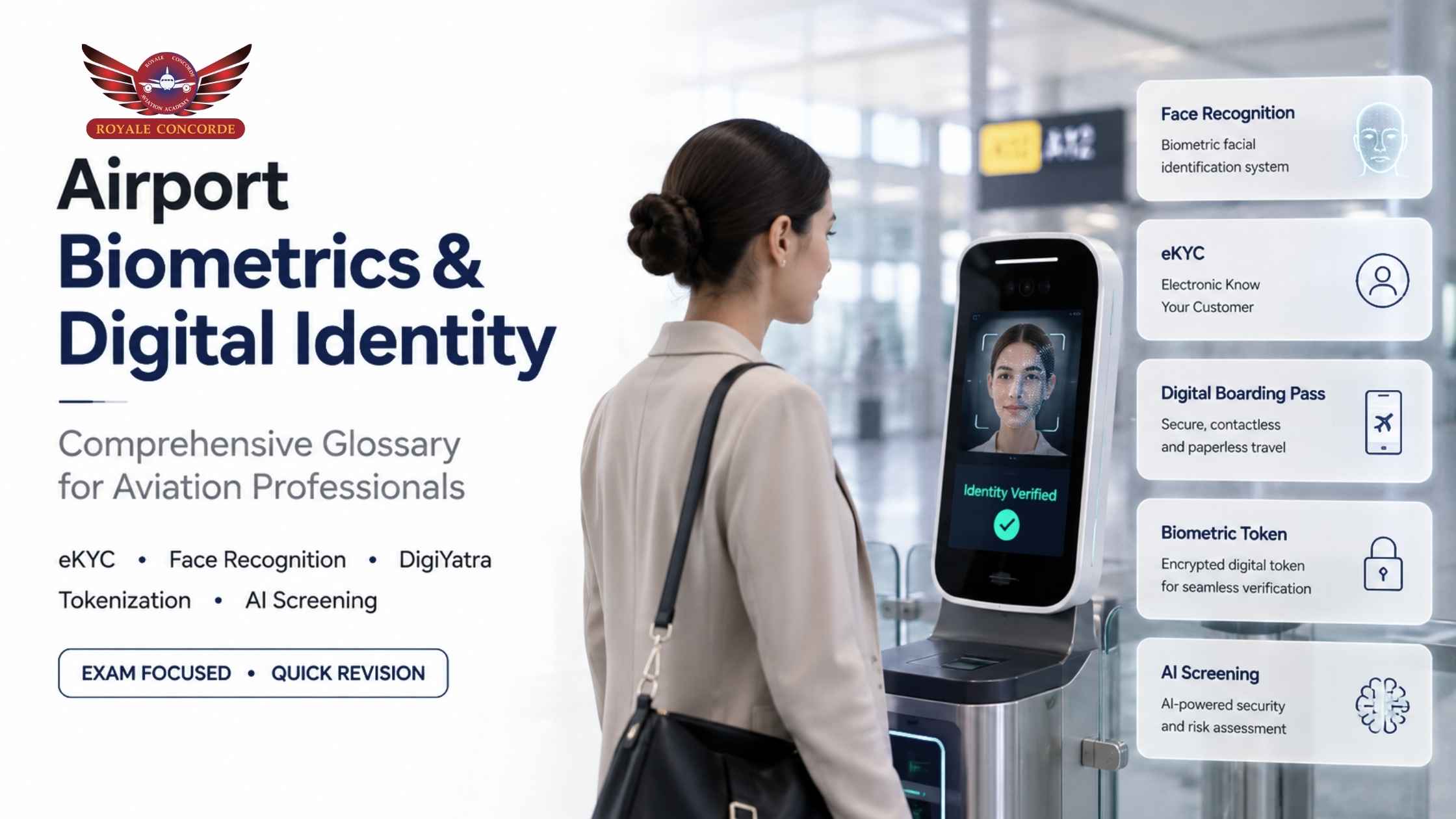 Comprehensive Airport Biometrics and Digital Identity Glossary