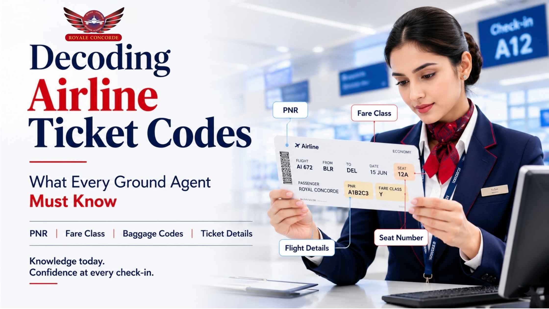 Decoding Airline Ticket Codes: What Every Ground Agent Must Know