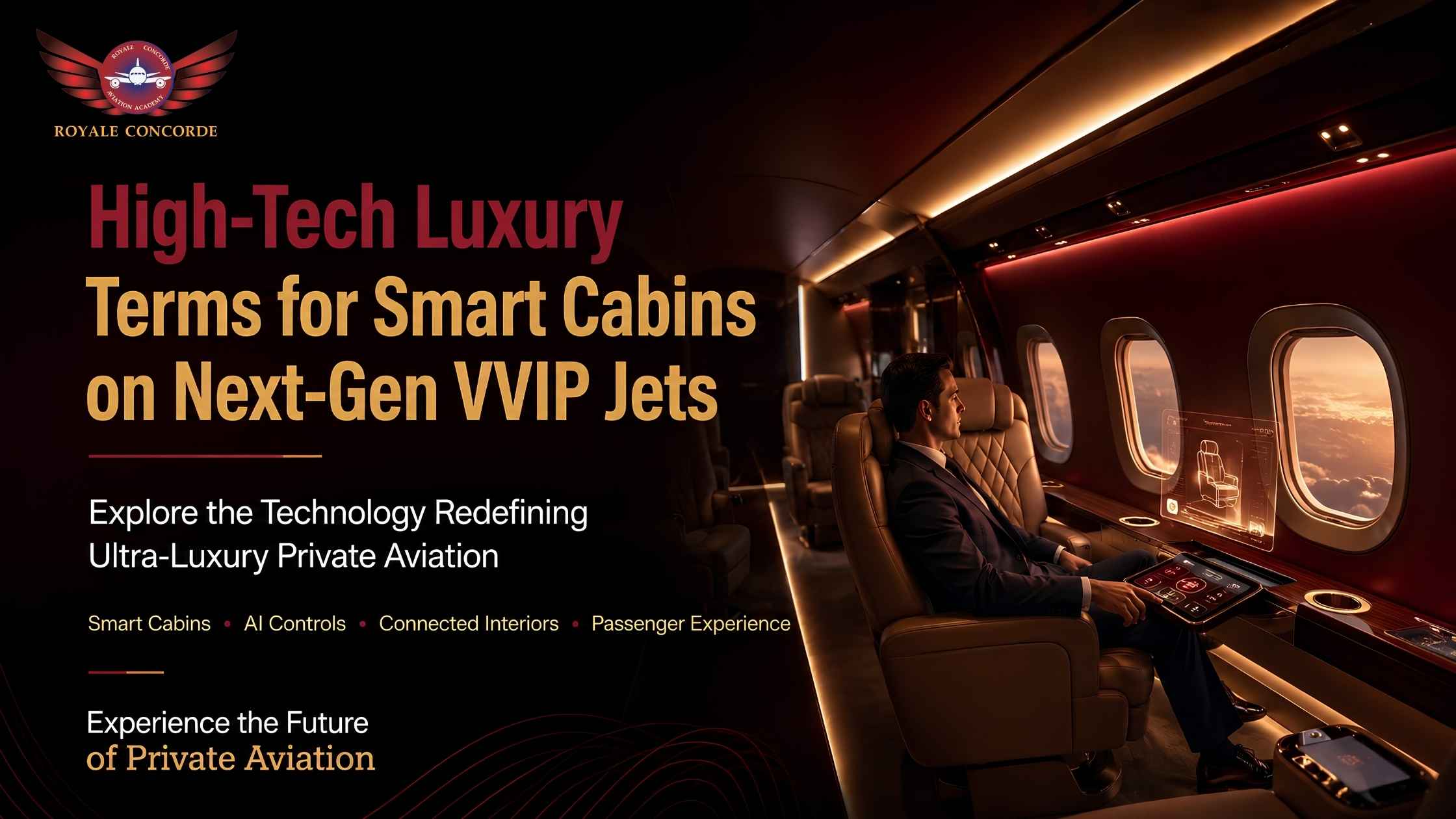 High-Tech Luxury: Terms for Smart Cabins on Next-Gen VVIP Jets