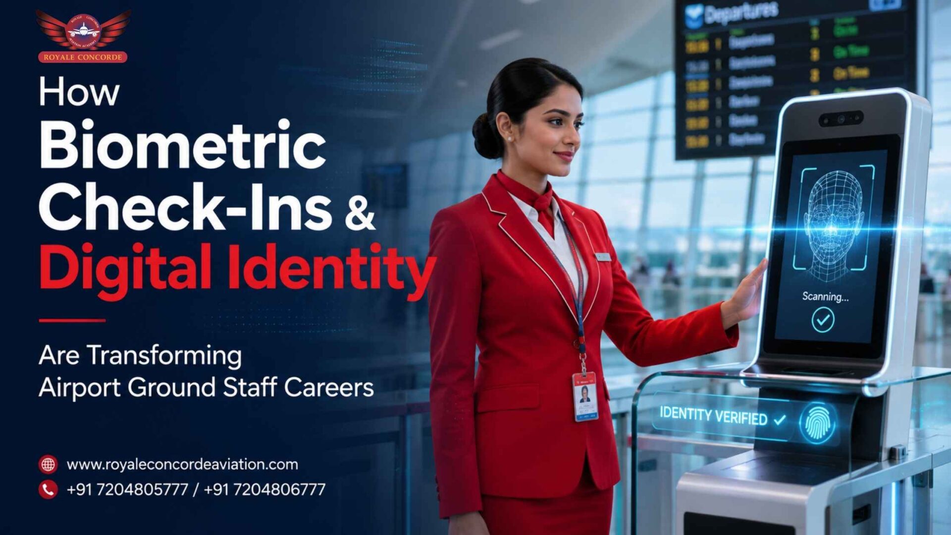 How Biometric Check-Ins and Digital Identity Are Transforming Airport Ground Staff Careers