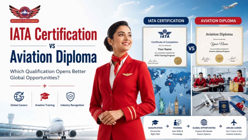 IATA Certification vs Aviation Diploma – Which Qualification Opens Better Global Opportunities?