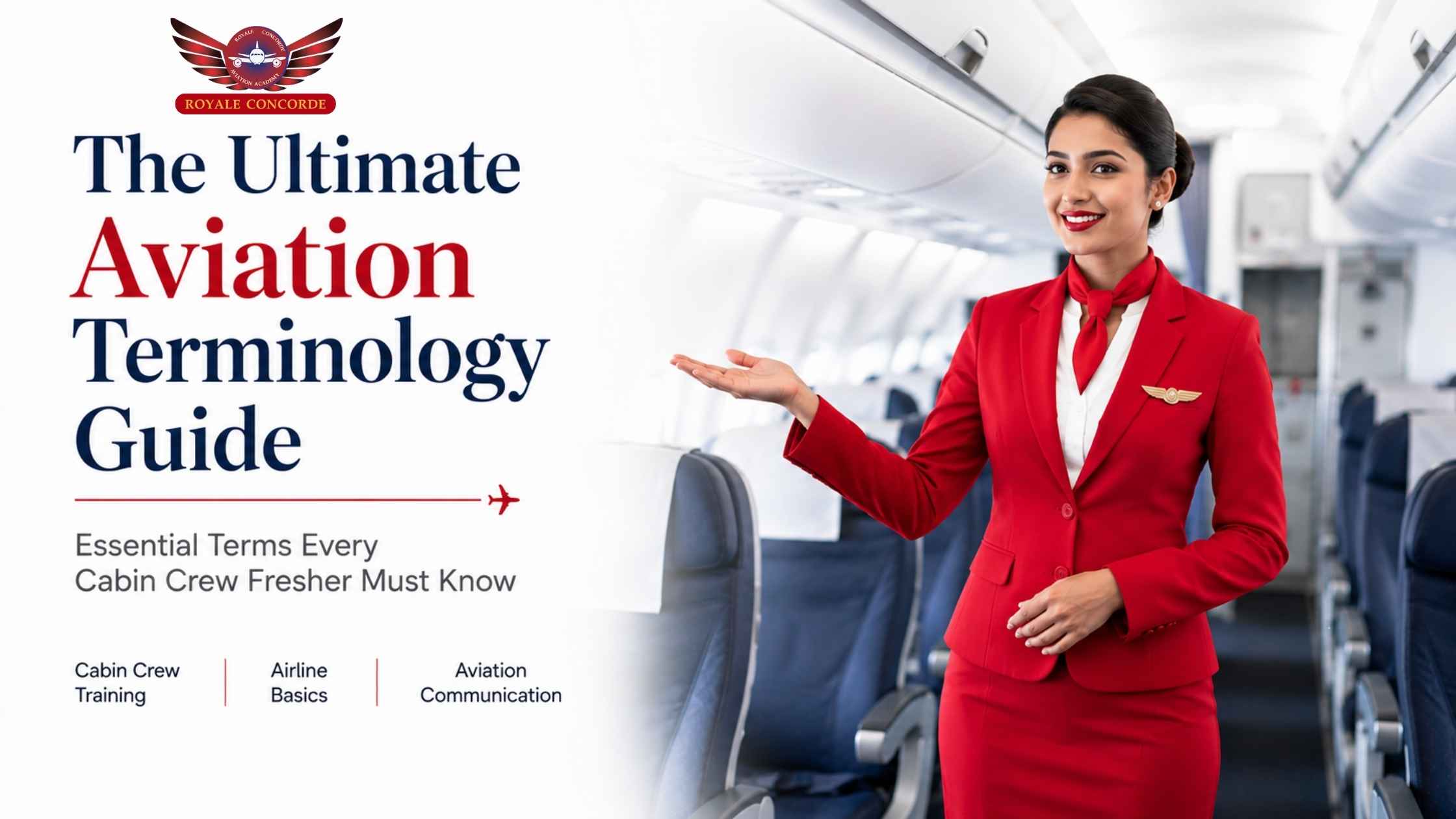 The Ultimate Aviation Terminology Guide for Cabin Crew Freshers