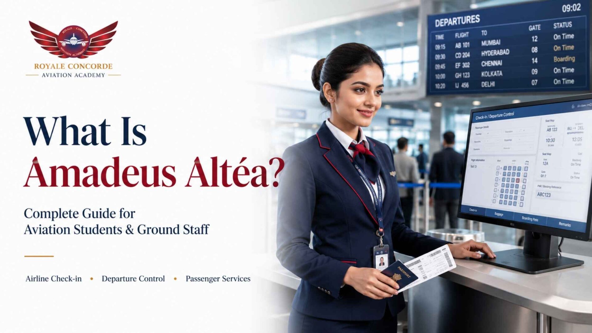 What Is Amadeus Altéa? Complete Guide for Aviation Students and Ground Staff