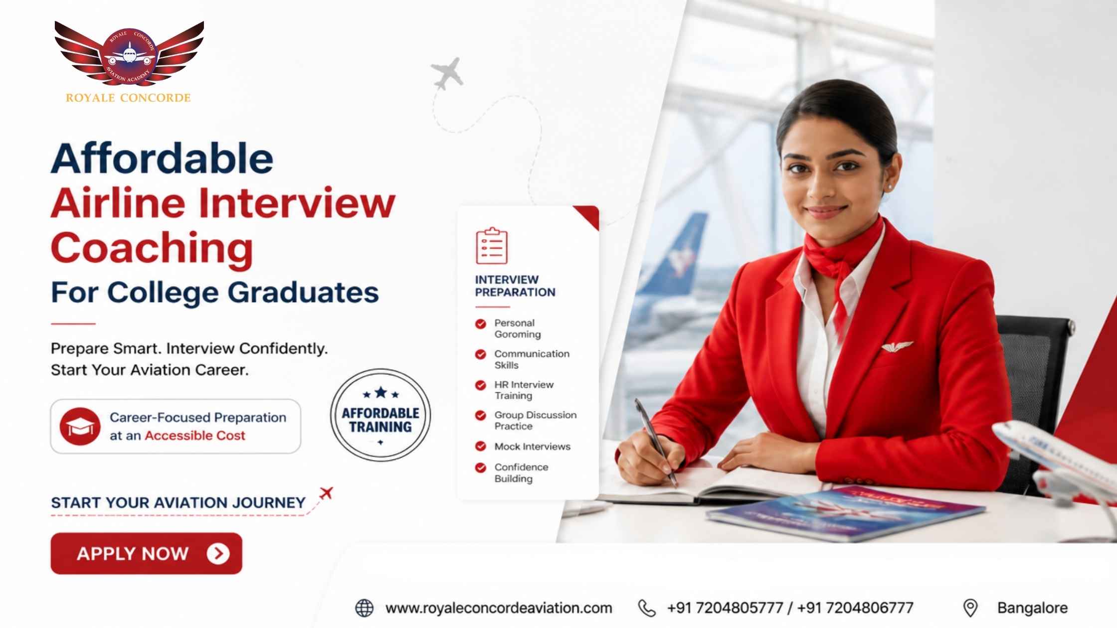 Affordable Airline Interview Coaching for College Graduates