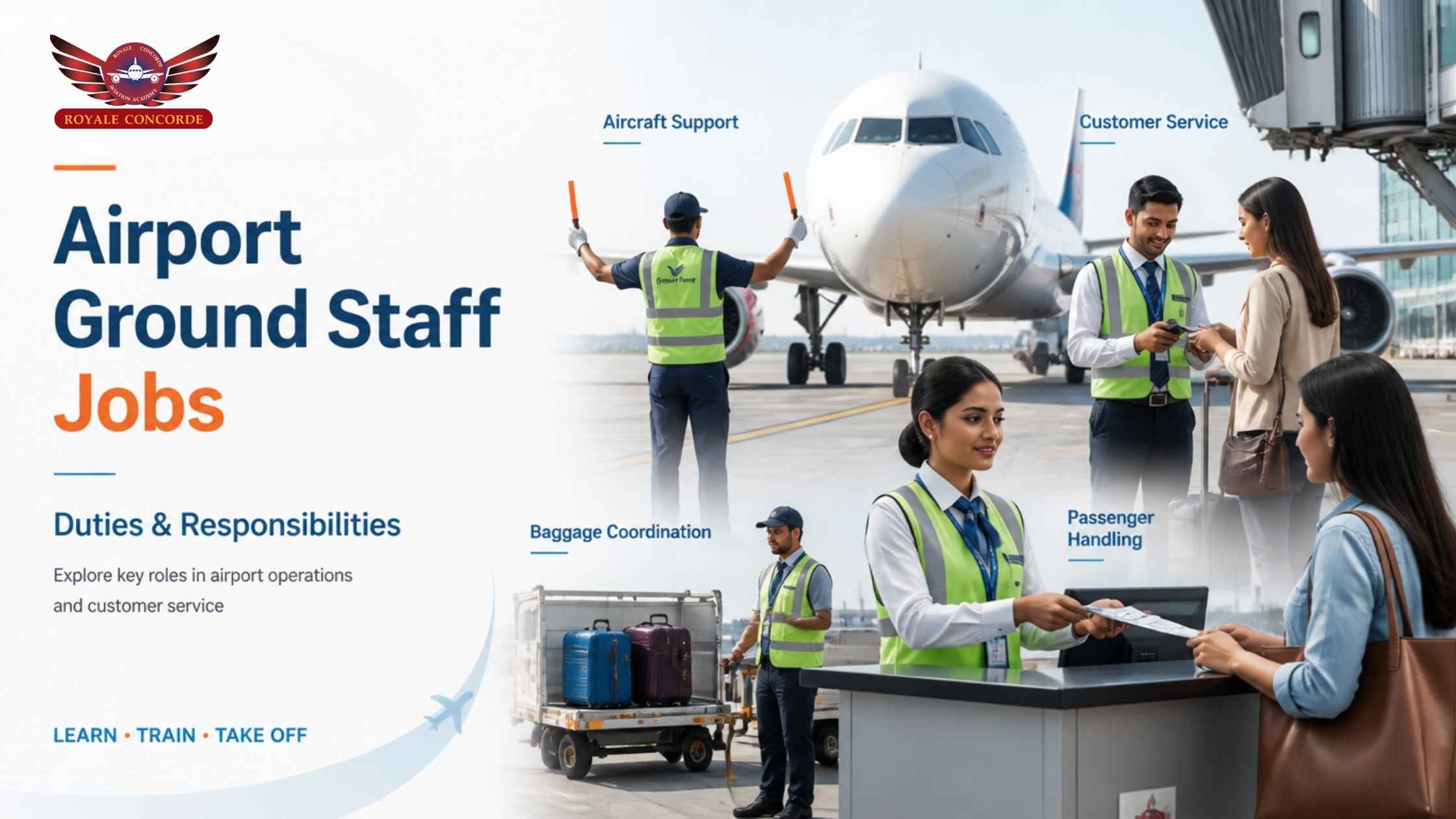 Airport Ground Staff Jobs: Duties & Responsibilities