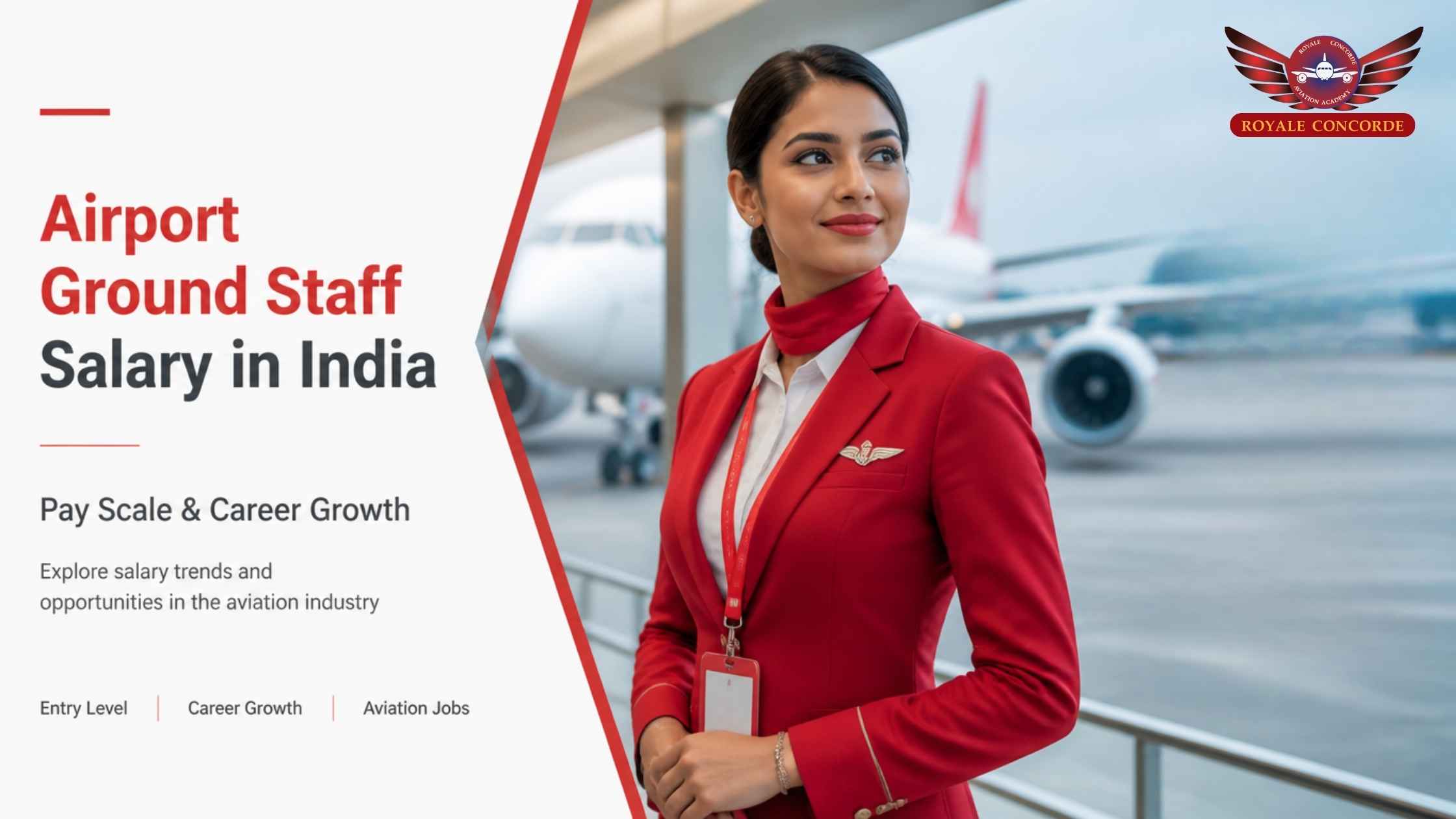 Airport Ground Staff Salary in India