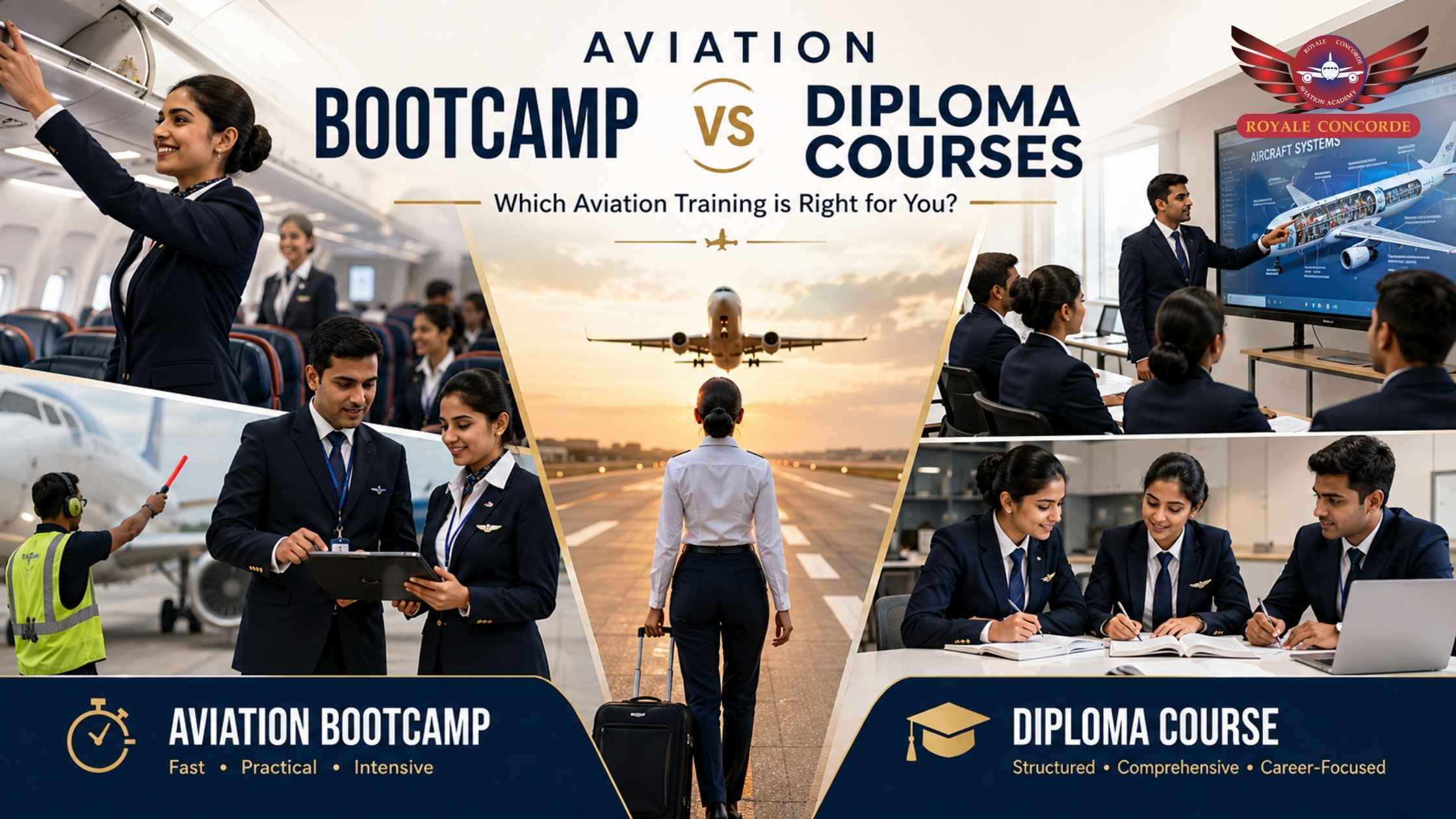 Aviation Bootcamp vs Diploma Courses: Which Aviation Training is Right for You?