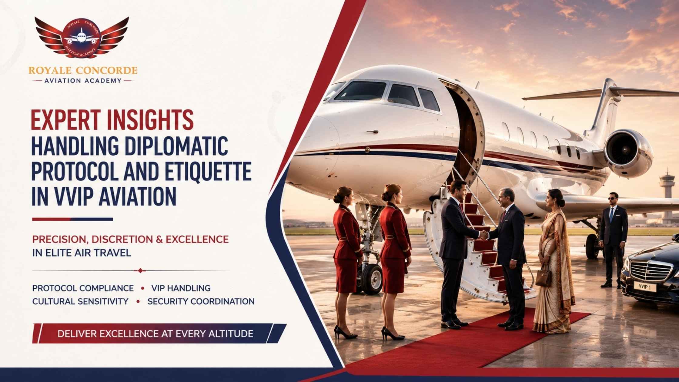 Expert Insights: Handling Diplomatic Protocol and Etiquette in VVIP Aviation
