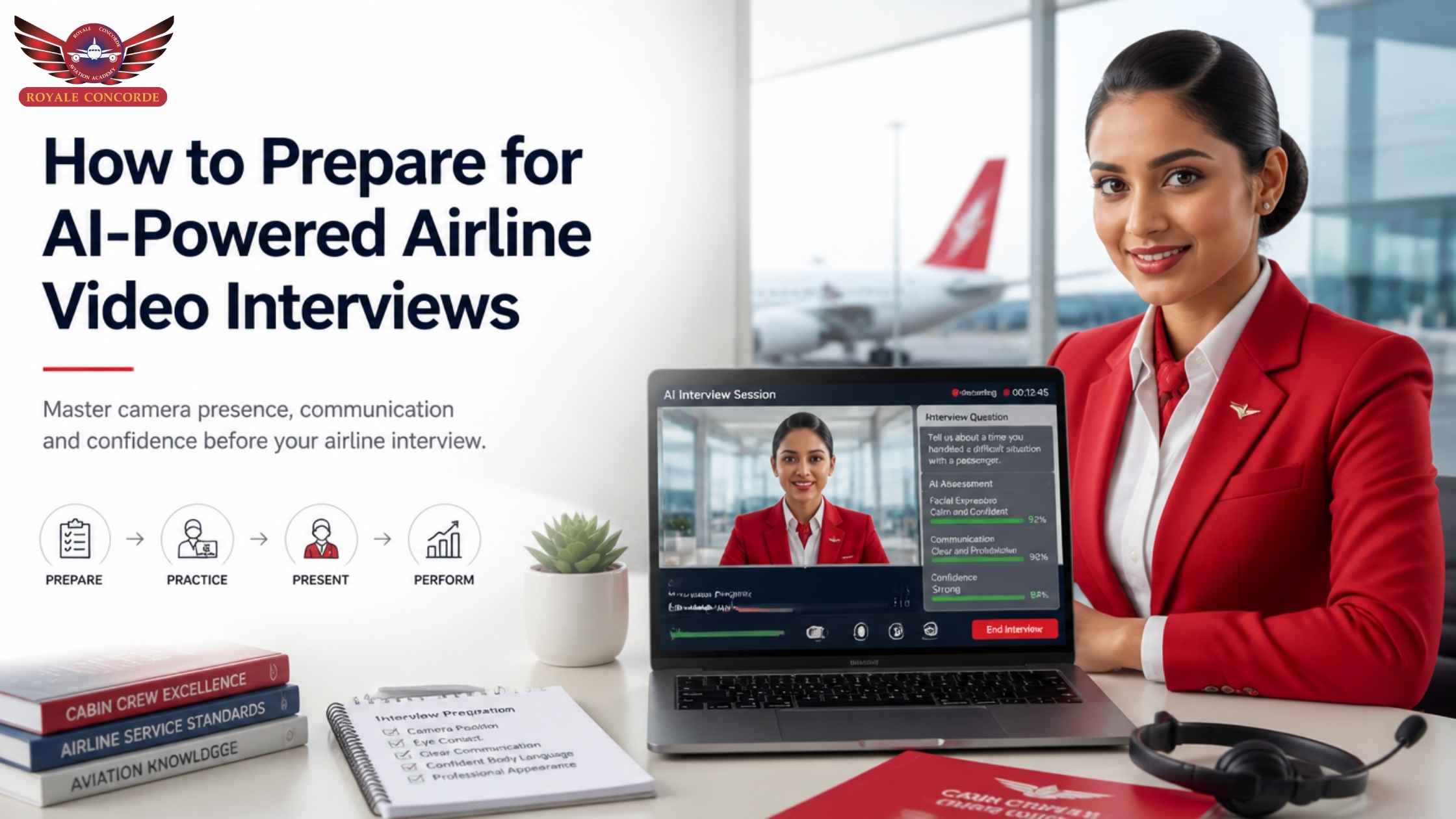 How to Prepare for AI-Powered Airline Video Interviews