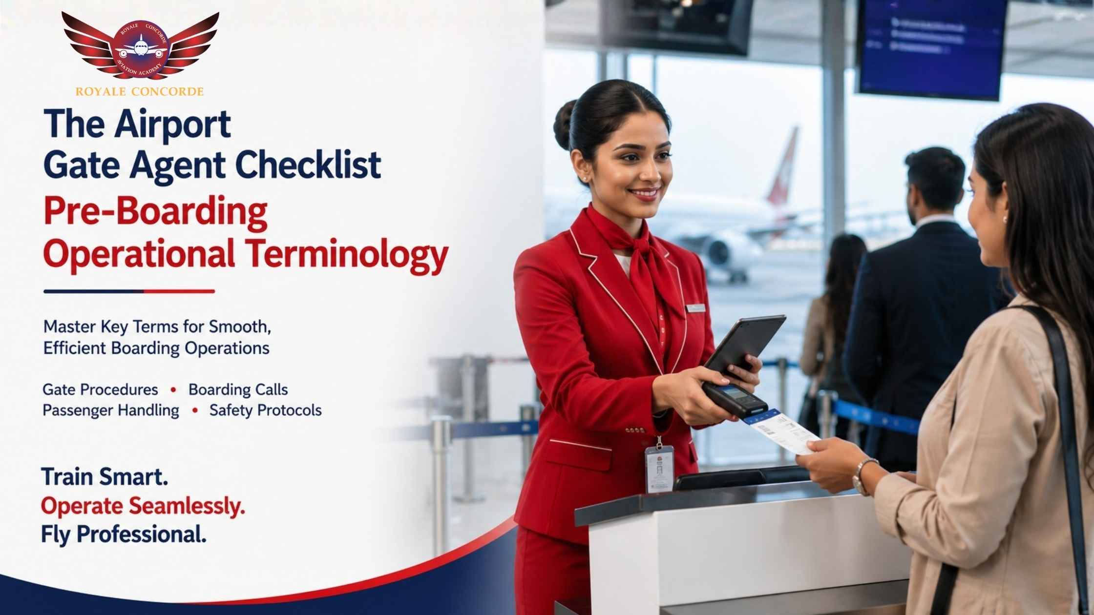 The Airport Gate Agent Checklist: Pre-Boarding Operational Terminology