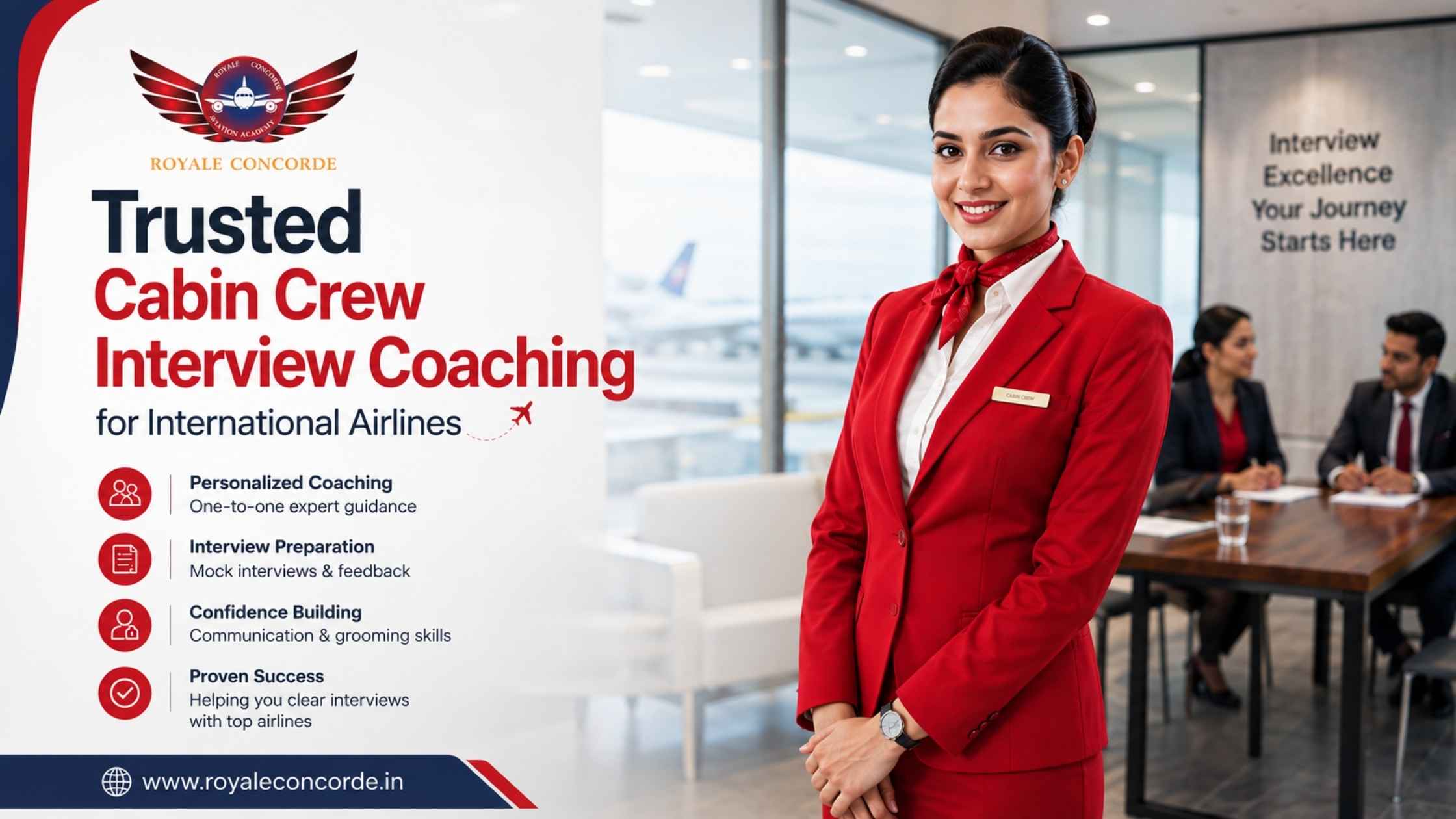 Trusted Cabin Crew Interview Coaching for International Airlines