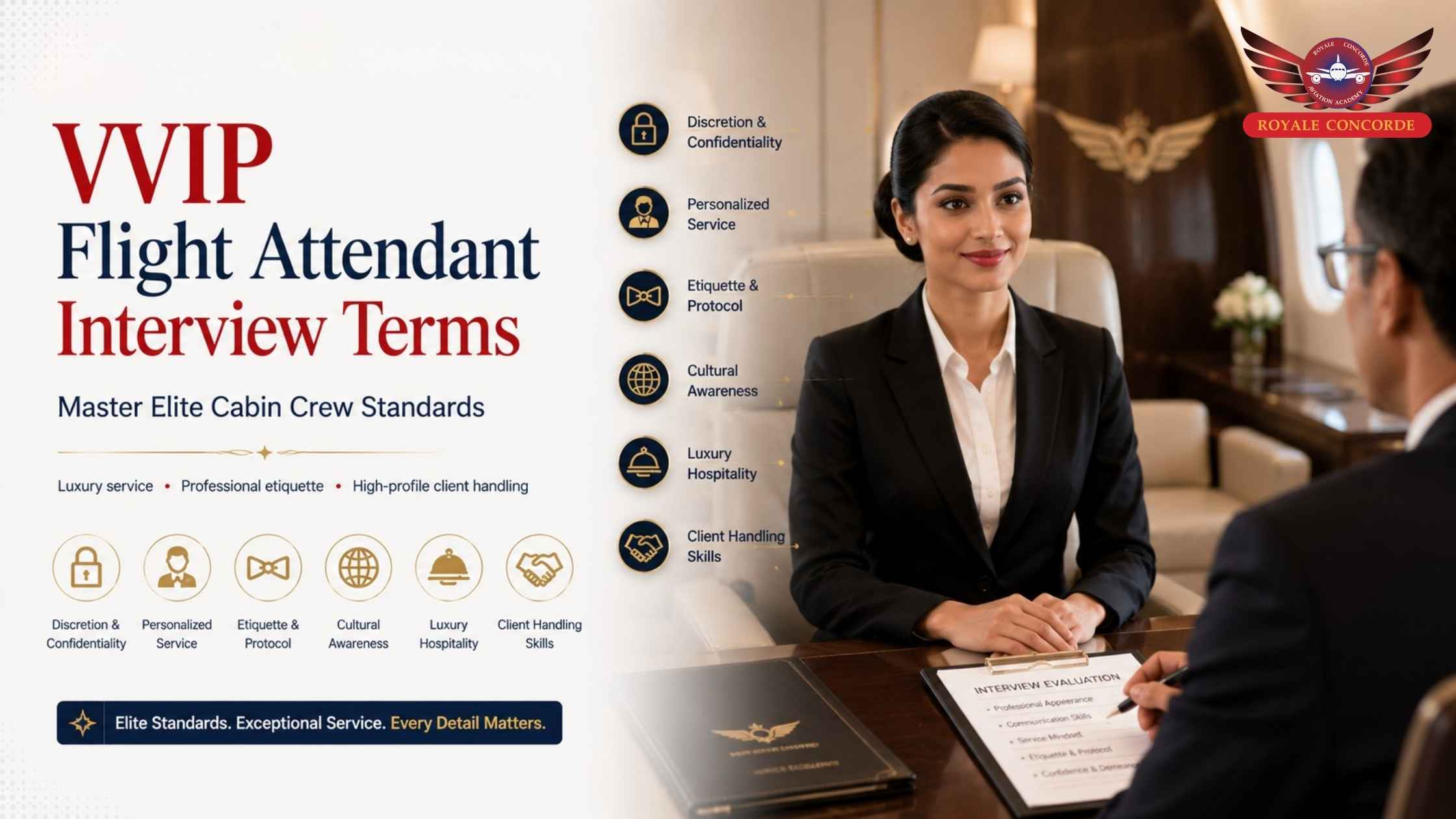 The VVIP Flight Attendant Interview Framework: Industry Language Assessment