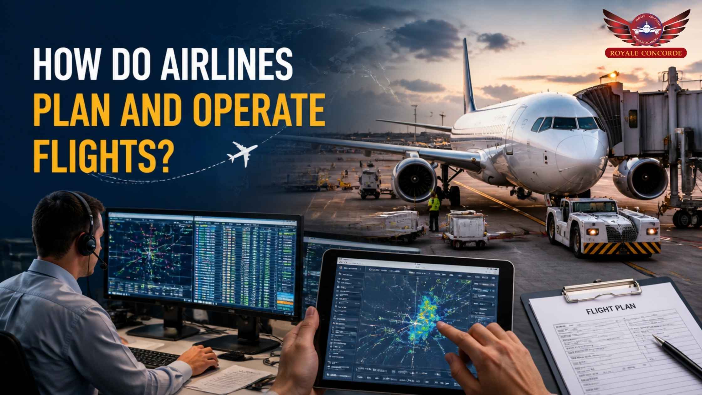 How Do Airlines Plan and Operate Flights?
